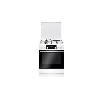 Cuisinière mixte 77l 4 feux blanc Amica ACM7037RB