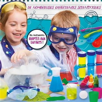 Kits scientifiques d'expériences pour les enfants âgés de 4 à 12 ans,  coffret cadeau Cool Lab Science