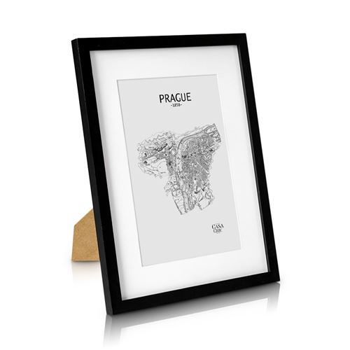 Cadre Photo - Blumfeldt Casa Chic Bristol - Vitre 30 X 40 Cm - Bois - Noir