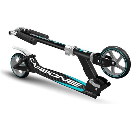 Trottinette pro freestyle pour enfants et ados 8–13 ans – trottinette de tricks solide, roues 110 mm, noir/rouge – Madd Gear Carve Elite