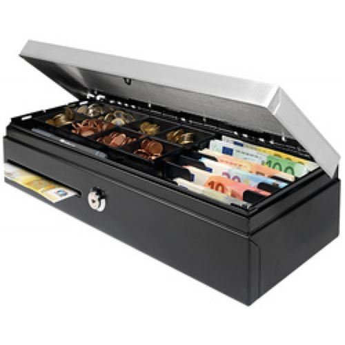 safescan safescan tiroir caisse hd-4617c heavy duty flip-top, noir noir