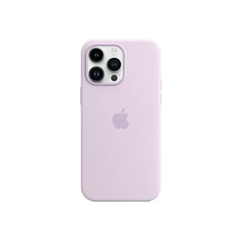 Apple - Coque de protection pour téléphone portable - avec MagSafe - silicone - lilas - pour iPhone 14 Pro Max