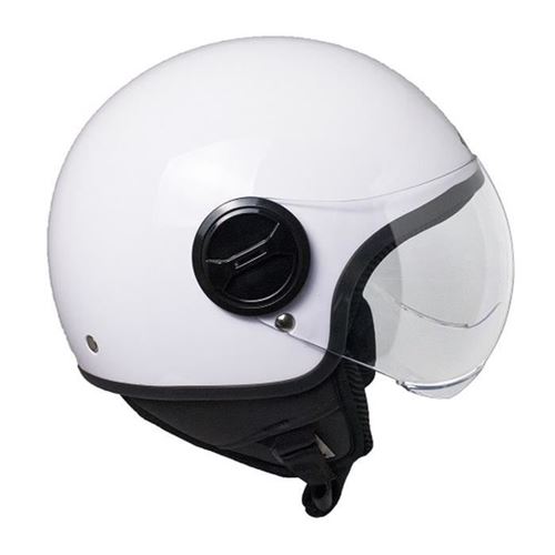 SKAP 1WH Wolli Evo Casque jet - Blanc