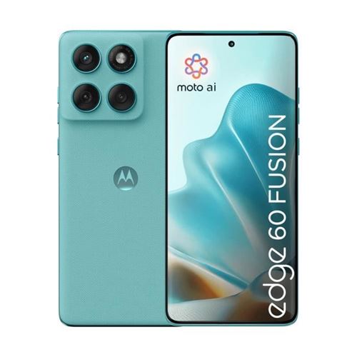 Motorola Edge 60 Fusion 5G 12 Go/256 Go Bleu (Amazonite Blue) Double SIM XT2503
