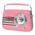 MADISON FREESOUND-VR40P - Enceinte Radio vintage 30W sur Batterie Bluetooth USB FM