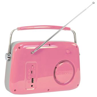 MADISON FREESOUND-VR40P - Enceinte Radio vintage 30W sur Batterie Bluetooth USB FM