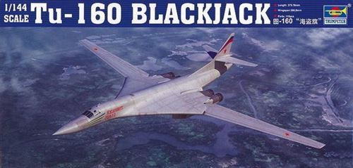 Tupolev Tu-160 Blackjack Bomber - 1:144e - Trumpeter