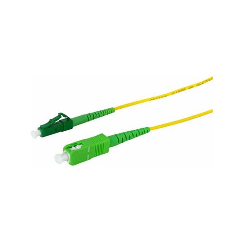 LogiLink Câble batch fibre optique, OS2, 20 m, jaune