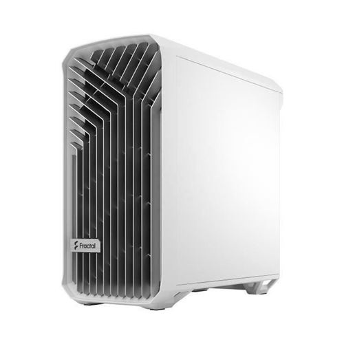 Fractal Design Torrent Compact - Towermodel - uitgebreide ATX - geen voeding (ATX) - white TG clear tint - USB/Audio