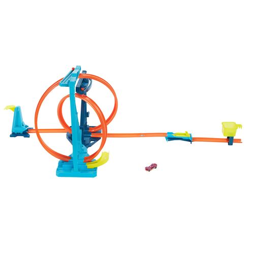 Hot Wheels Track Builder Infinity Loop Kit Circuit voitures Achat prix fnac