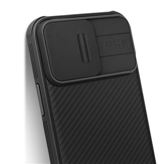 Coque de téléphone PC et TPU avec protection de caméra coulissante pour  iPhone 13 Pro - PrimeCables® - Noir