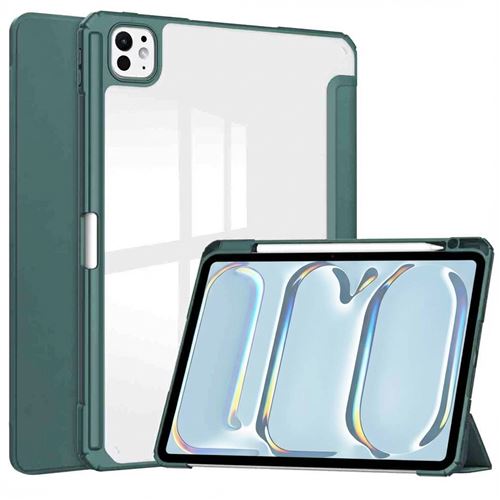 imoshion Trifold Hardcase Bookcase voor de Apple iPad Pro 11 (2025) M5 / (2024) M4 - Groen