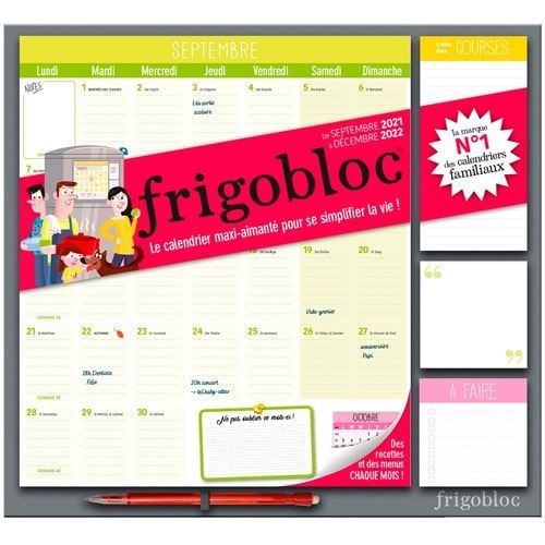 Frigobloc Mensuel 2022