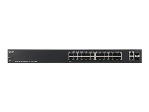 Cisco Small Business Smart Plus SG220-26P - switch - 26 poorten - Beheerd - rack-uitvoering