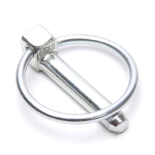 Goupille clip de sécurité 6mm acier tracteur remorque portail fixation