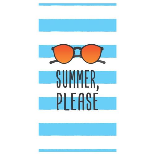 Serviette Summer Please Microfibre