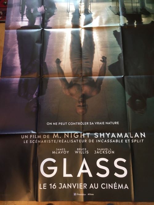 GLASS - Bruce Willis AFFICHE CINEMA ORIGINALE État correct - N/A reconditionné disponible sur Fnac