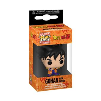 Figurine Funko Pop Keychain Dragon Ball Z Gohan with sword