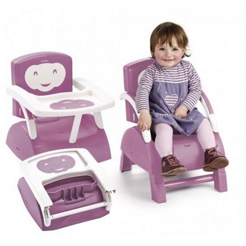 Sangle Rehausseur De Chaise Thermobaby 15 17 Sur Rehausseur De Chaise Edgar Avec Marchepied Rose
