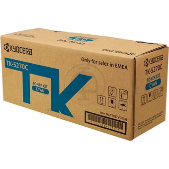 Kyocera TK 5270C - Cyan - original - kit toner - pour ECOSYS M6230, M6630, P6230 - 1