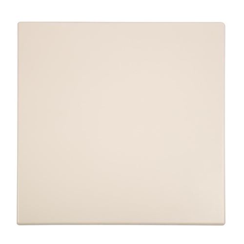 Plateau de table carré blanc 600mm