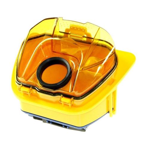 bac separateur orange pour aspirateur moulinex