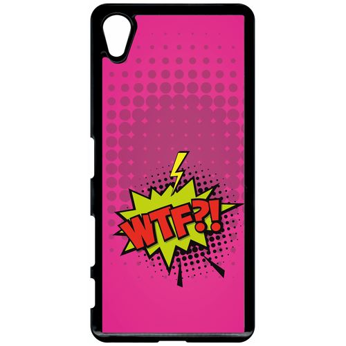 Coque Sony Xperia X Wtf Fond Rose