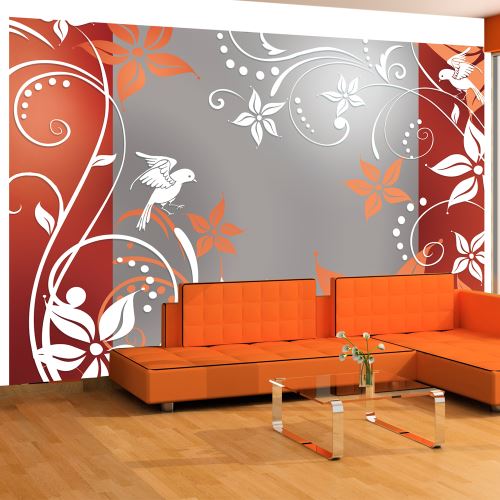 Papier peint - Floral fantasy II - Décoration, image, art | Fonds et Dessins | Motifs floraux |