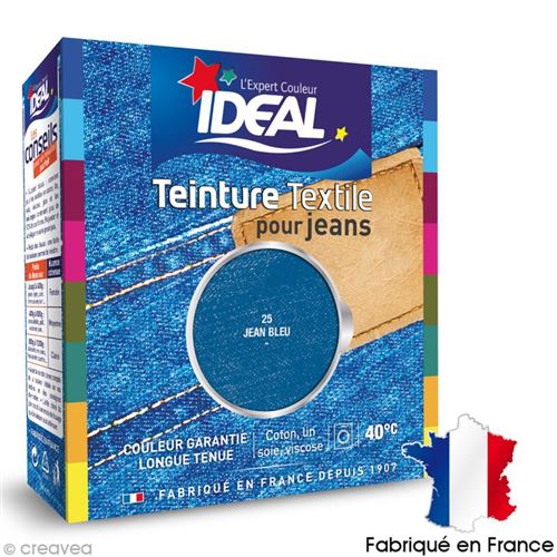Teinture Tissu Idéal liquide Bleu jeans 25 maxi