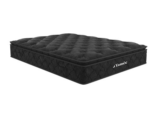 Matelas ressorts ensachés surmatelas intégré - BLACK DREAM de DREAMEA PLAY - 140x190cm