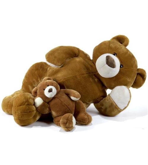 Ours en peluche géant Okary 100 cm