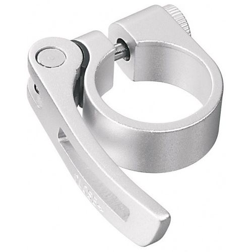 Ergotec Tige de selle SCQ-080 avec libération rapide 31,8 mm argent