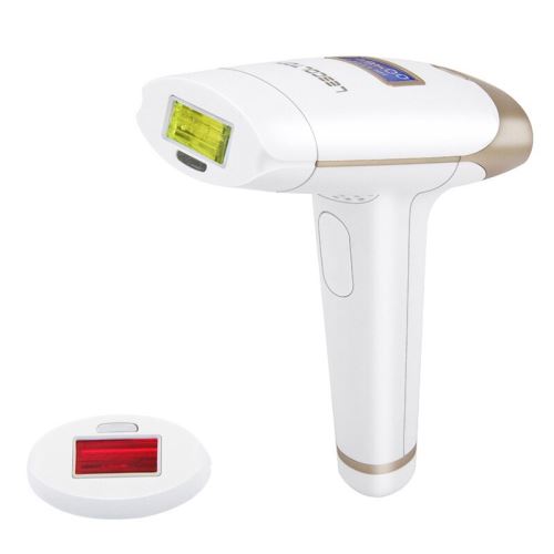 2 en 1 Épilateur Laser IPL Expert T009i avec écran LCD pour Épilation Permanente Corps Complet pour Femmes - Blanc