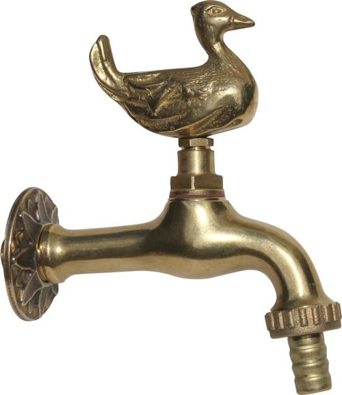Dommartin Fonte D'art - Robinet animal en laiton Canard