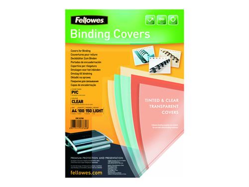 Fellowes -  Deckblatt 150mic A4  100 Stück, Multicolor