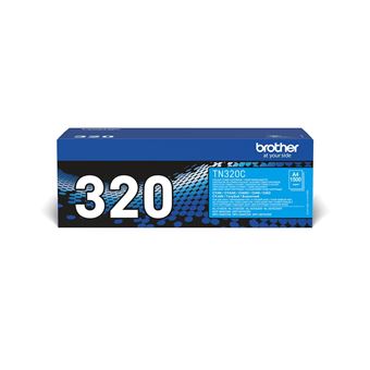 Brother TN320C - Cyaan - origineel - tonercartridge - voor Brother DCP-9055CDN, DCP-9270CDN, HL-4140CN, MFC-9465CDN - 1