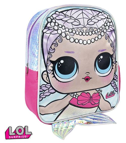 LOL Surprise Sac à dos Cartable soie avec queue 32x25