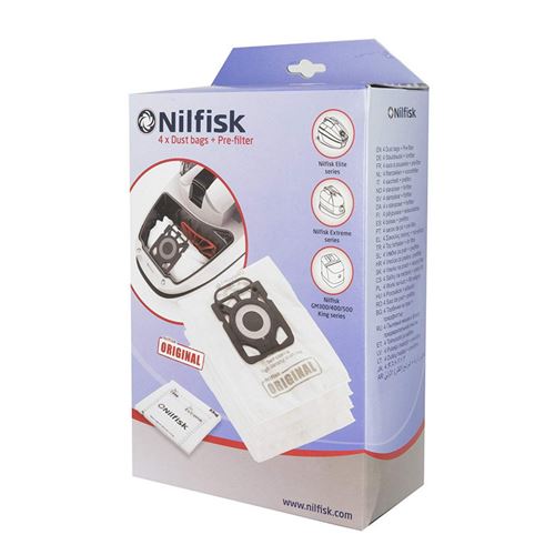 Nilfisk Bronze Sacs Aspirateur King - Elite - Extreme 107412688 - Image 4