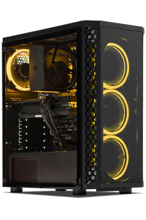 Sedatech PC Gaming Expert Intel i7-9700KF, Geforce RTX 3060, 16 Go RAM DDR4, 500Go SSD NVMe M.2 PCIe, 2To HDD, USB 3.1, Wifi, sans OS