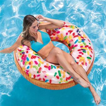 Bouée gonflable Intex Donut sucré