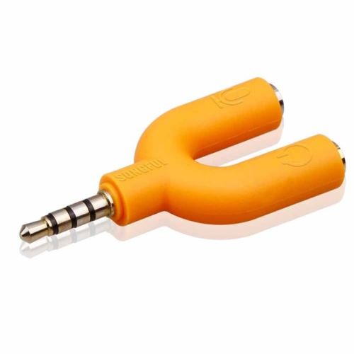 Adaptateur casque Kit U Forme 3,5 mm Diviseur Audio et