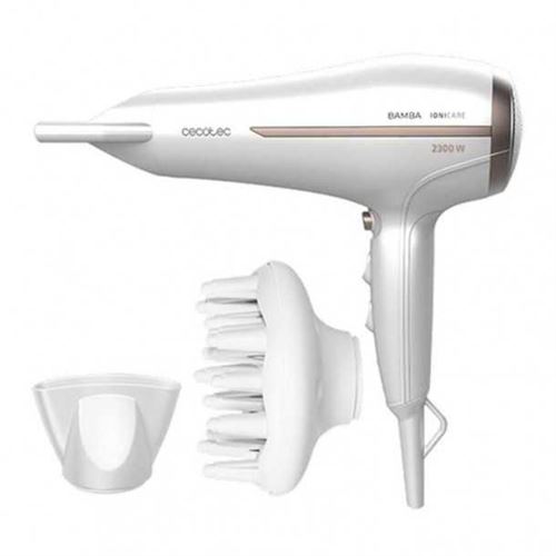 Cecotec Blanc Sèche-Cheveux Dc Bamba Ionicare 5200 Aura 2300W