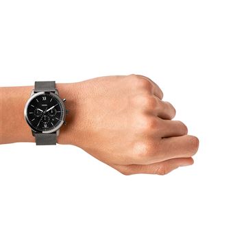 Montre Fossil Neutra Chronograph pour homme acier inoxydable fume FS5699 Montre Top Prix fnac