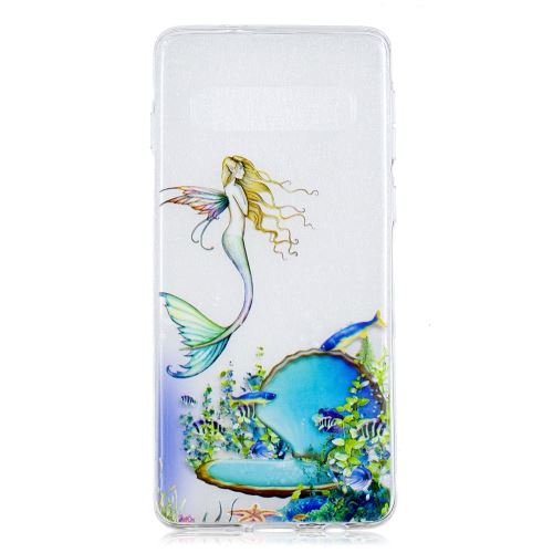 Coque en TPU impression de motifs sirène pour votre Samsung Galaxy S10