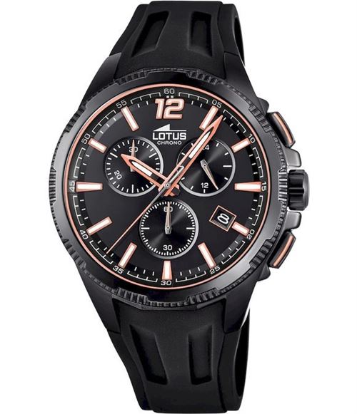 Lotus Montre Femme, Homme, Mixte 18591/1 Or, Noir