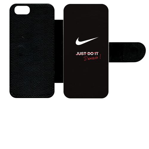 Etui À Rabat Apple Iphone Se Just Do It Demain