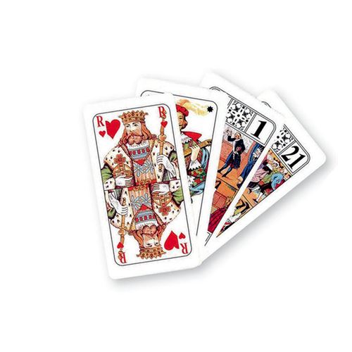 Jeu de Tarot Luxe 78 cartes é jouer sous étui - Cdiscount Jeux