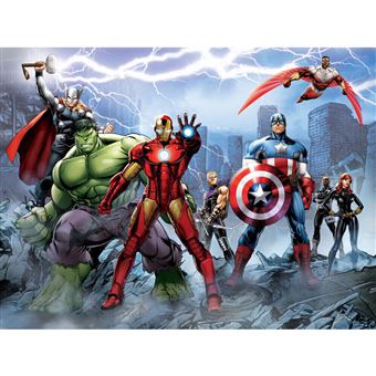AG ART Papier peint Avengers Marvel 252X182 CM - 1