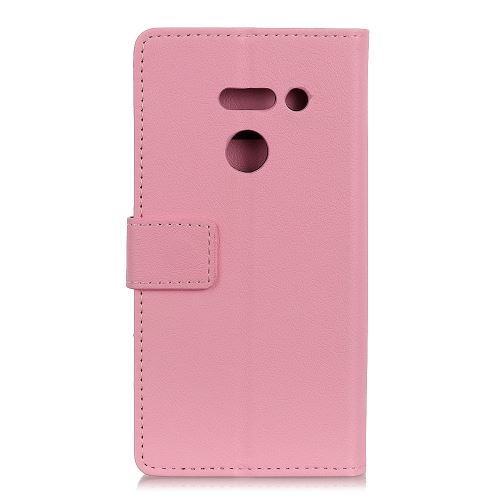 Etui en PU avec un support rose pour LG G8 ThinQ