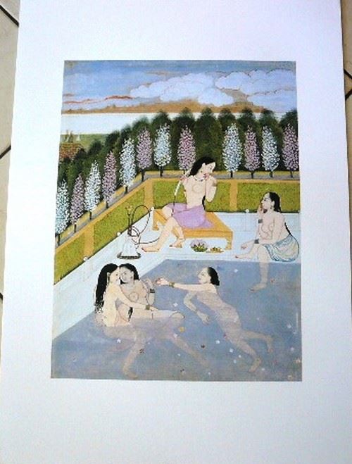 ART INDIEN - Indian Art - 50x70 cm - AFFICHE / POSTER